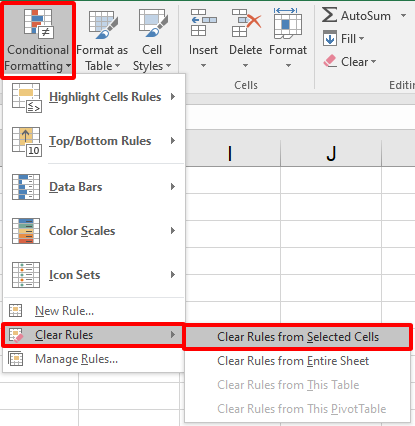 cách xóa in đậm dữ liệu trùng lập trong excel