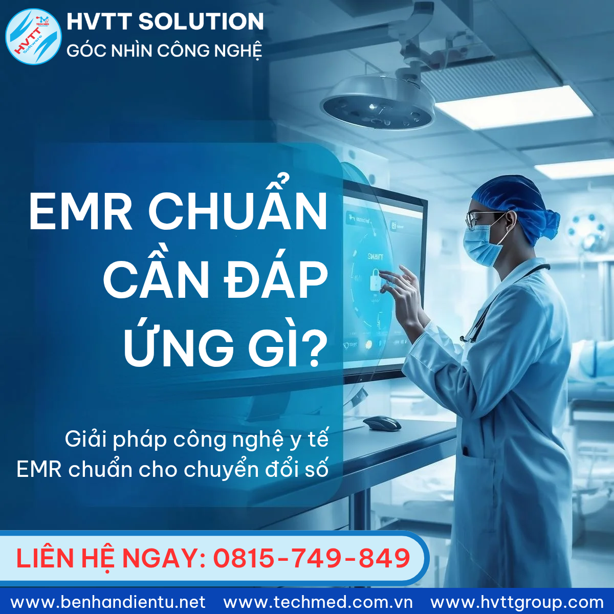 EMR Chuẩn Bộ Y Tế – Giải Pháp Bệnh Án Điện Tử Đáp Ứng Quy Định & Chuyển Đổi Số Y Tế