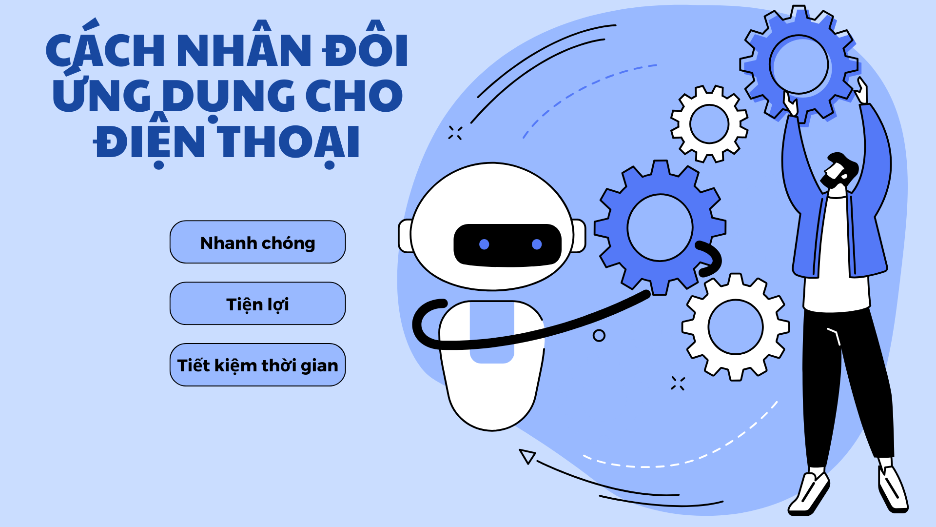 CÁCH NHÂN ĐÔI ỨNG DỤNG CHO ĐIỆN THOẠI