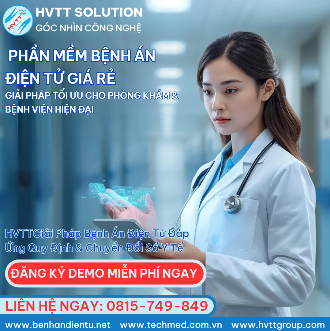 Phần Mềm Bệnh Án Điện Tử Giá Rẻ – Giải Pháp Tối Ưu Cho Phòng Khám & Bệnh Viện Hiện Đại